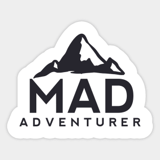 Mad Adventurer Sticker